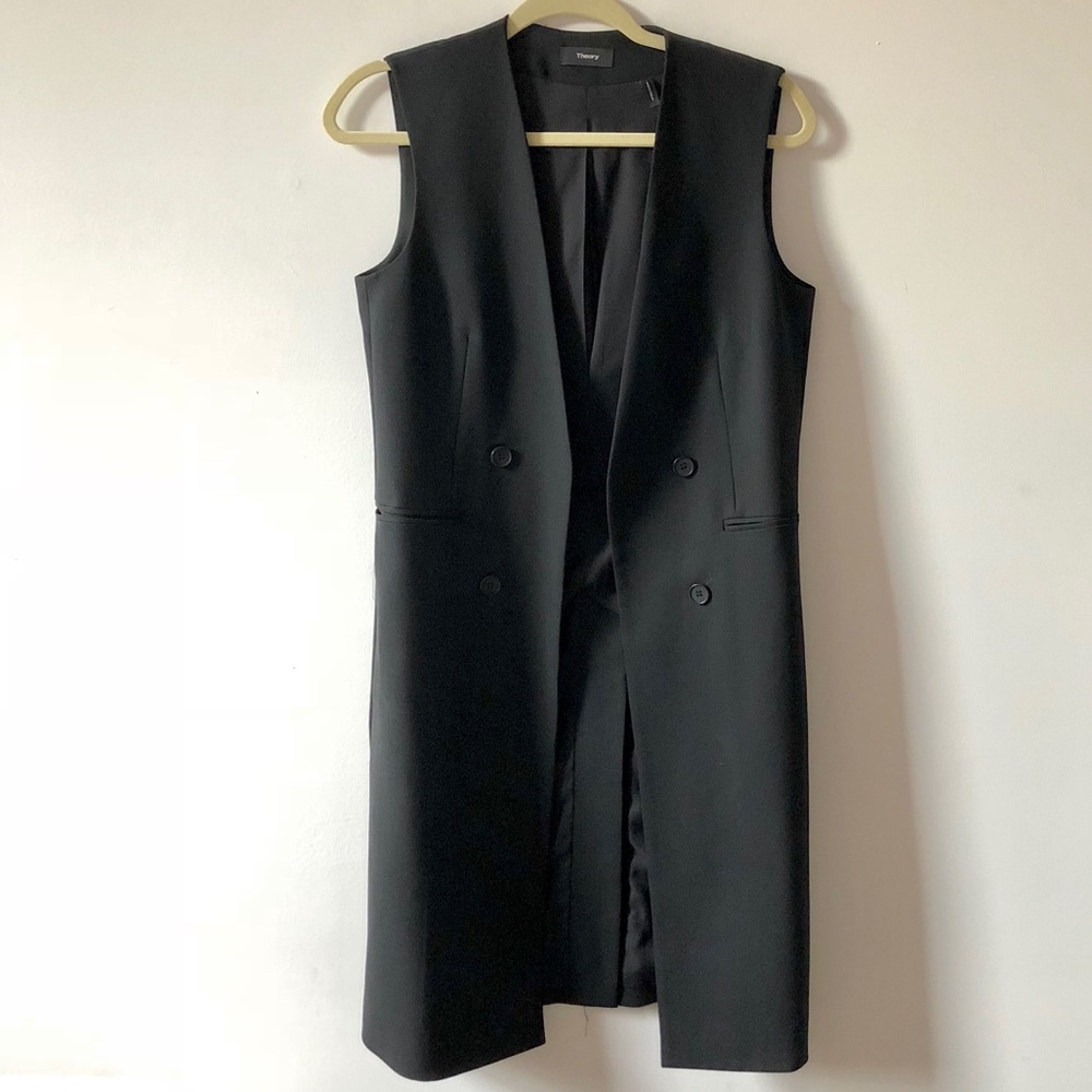 Theory Sleeveless Blazer